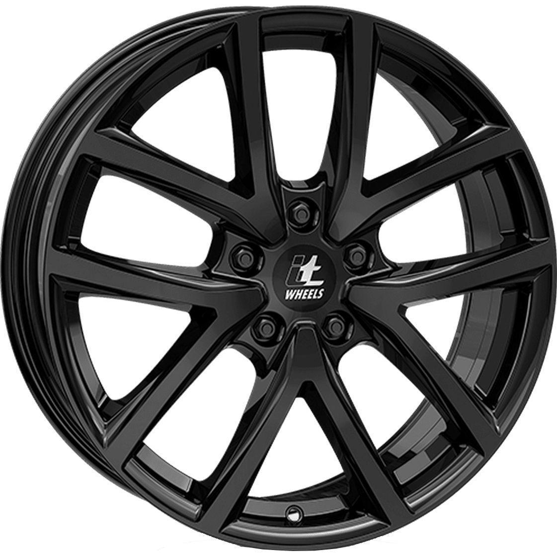 ITWHEELS MIRA shiny black 6.5Jx16 4x108 ET45