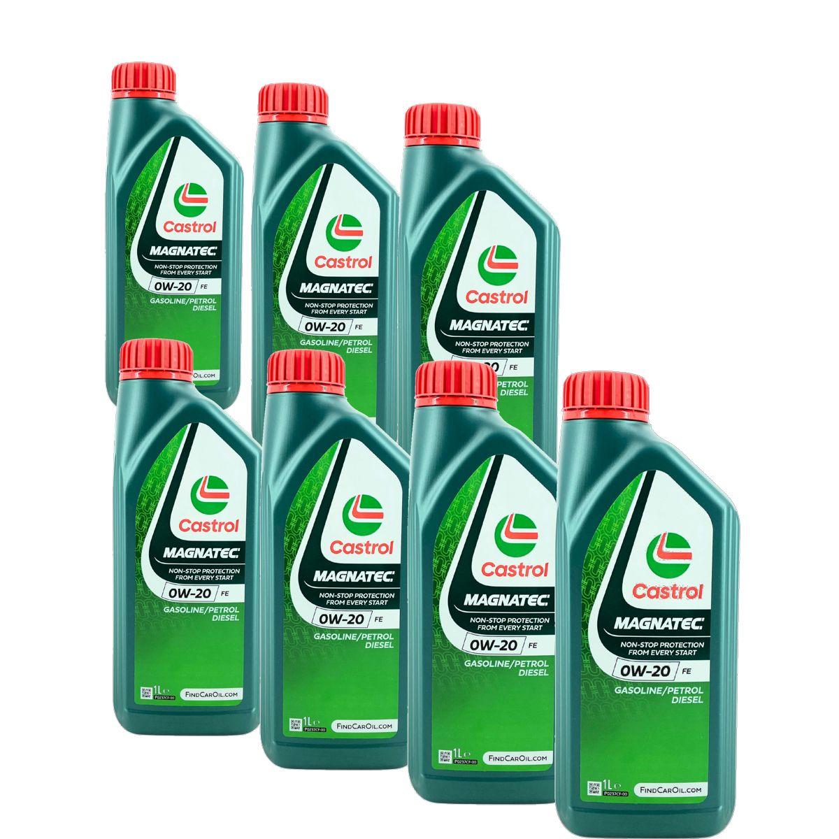 Castrol Magnatec 0W-20 FE 7x1 Liter