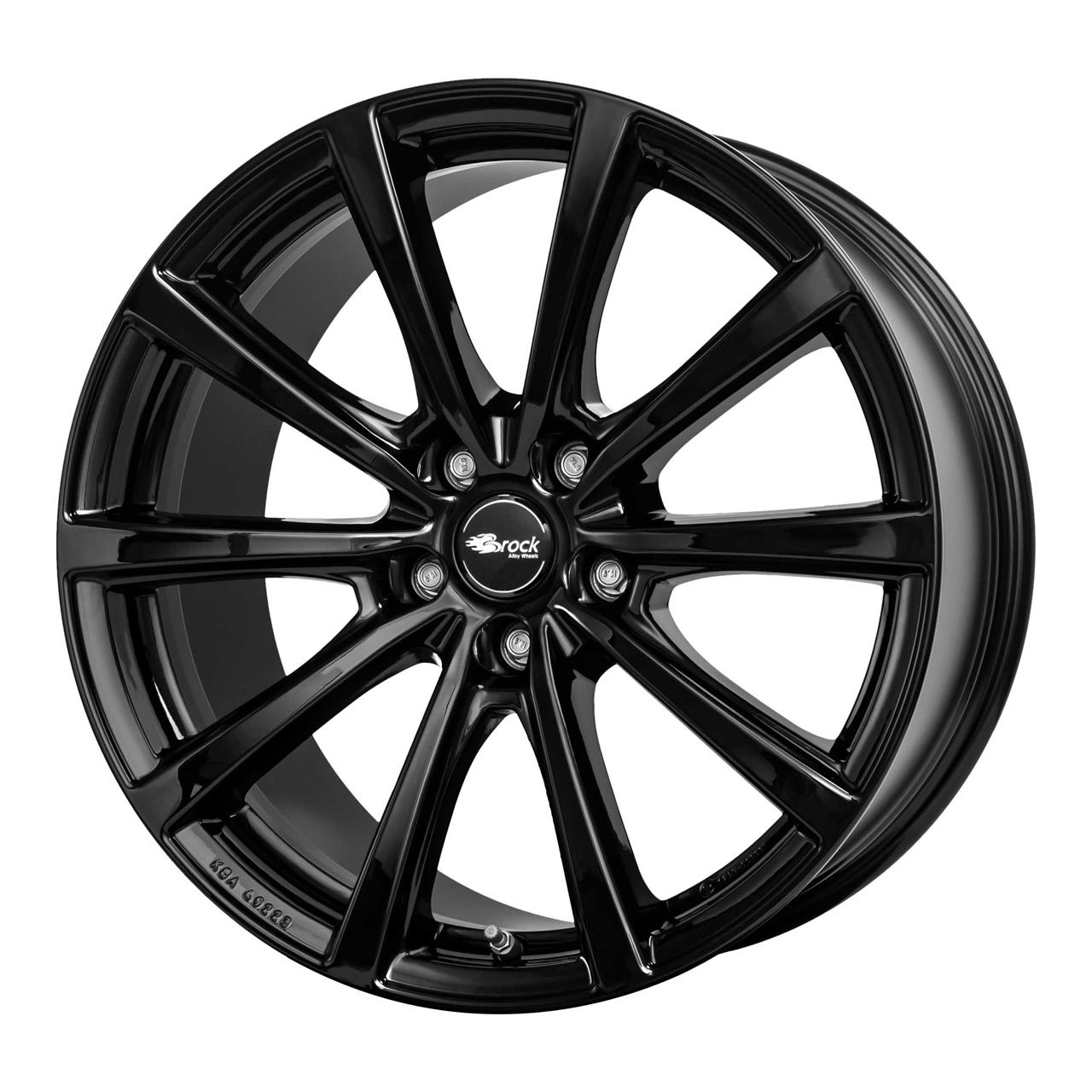 BROCK B32 schwarz glanz (sg) 9.5Jx20 5x114.3 ET45