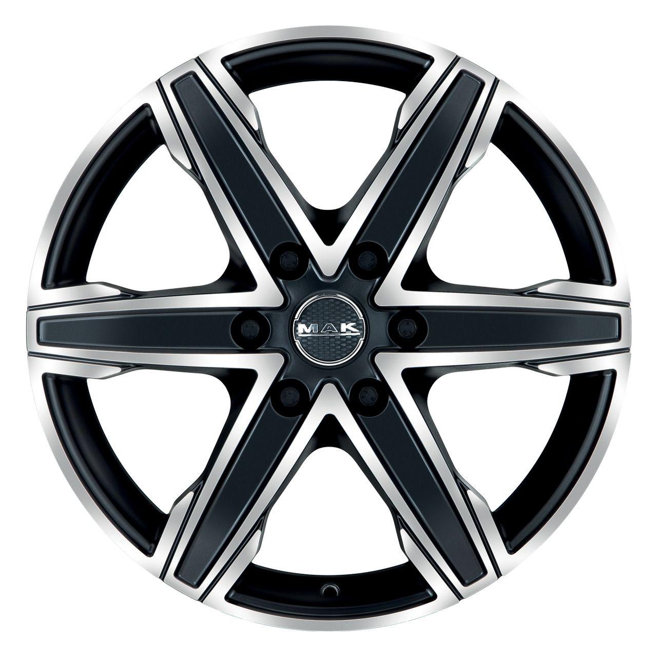 MAK KING 6 ice black 6.5Jx16 6x139.7 ET20