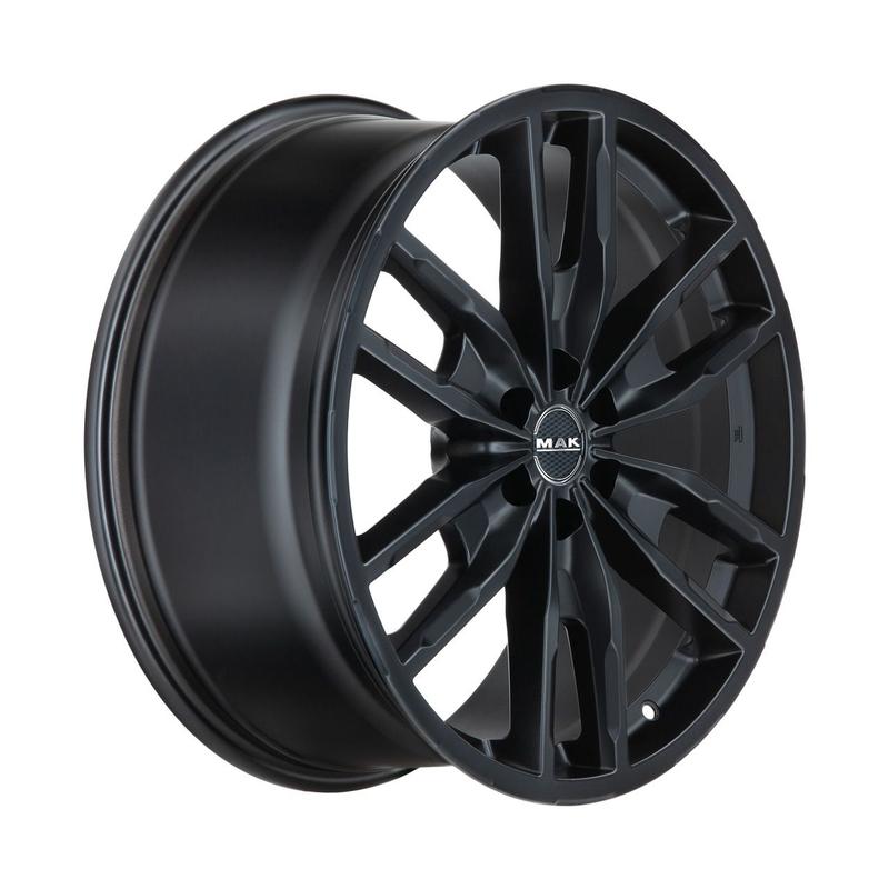 MAK PEAK matt black 8.5Jx18 6x139.7 ET25