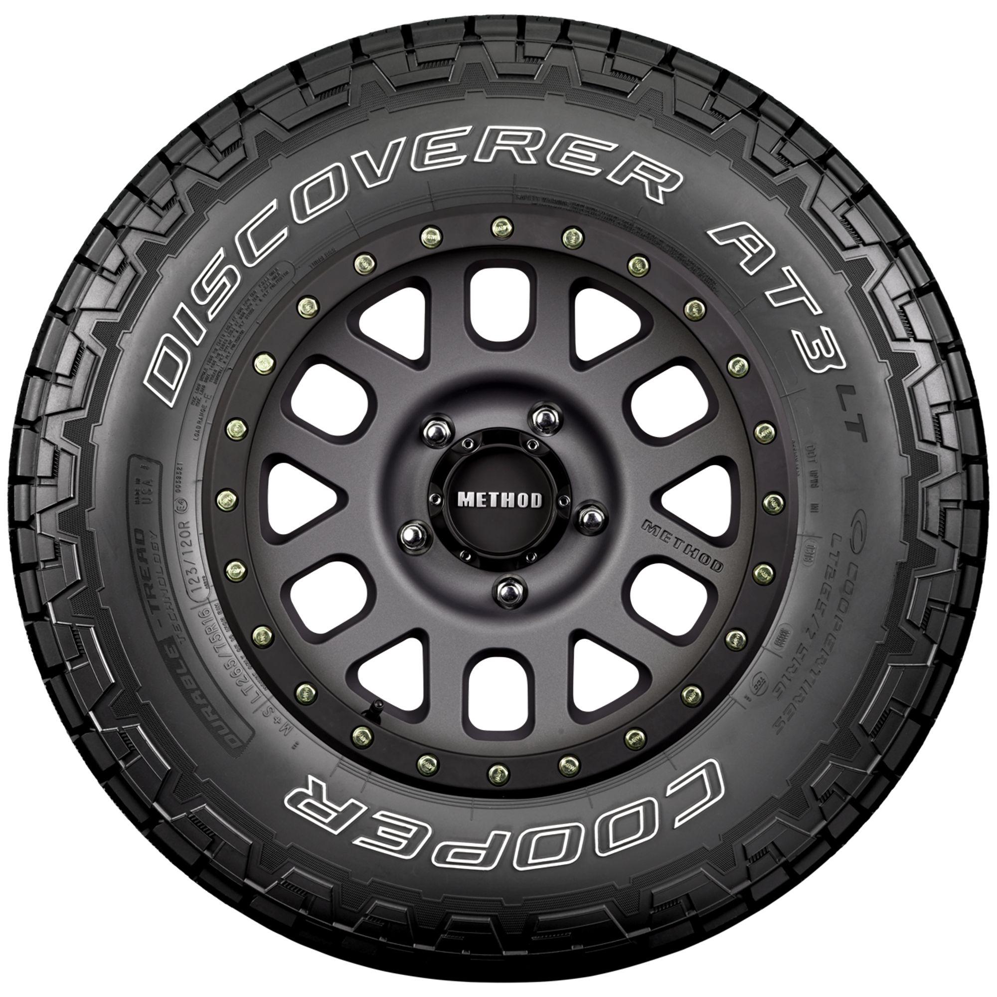 COOPER DISCOVERER AT3 LT 245/75R17 121/118S OWL
