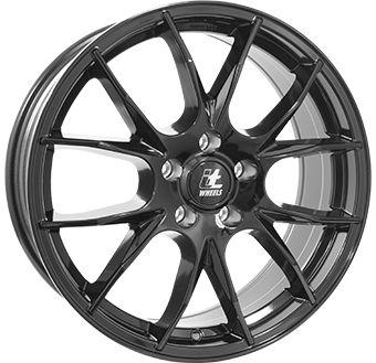 ITWHEELS KIRA shiny black 6.5Jx16 5x114.3 ET45