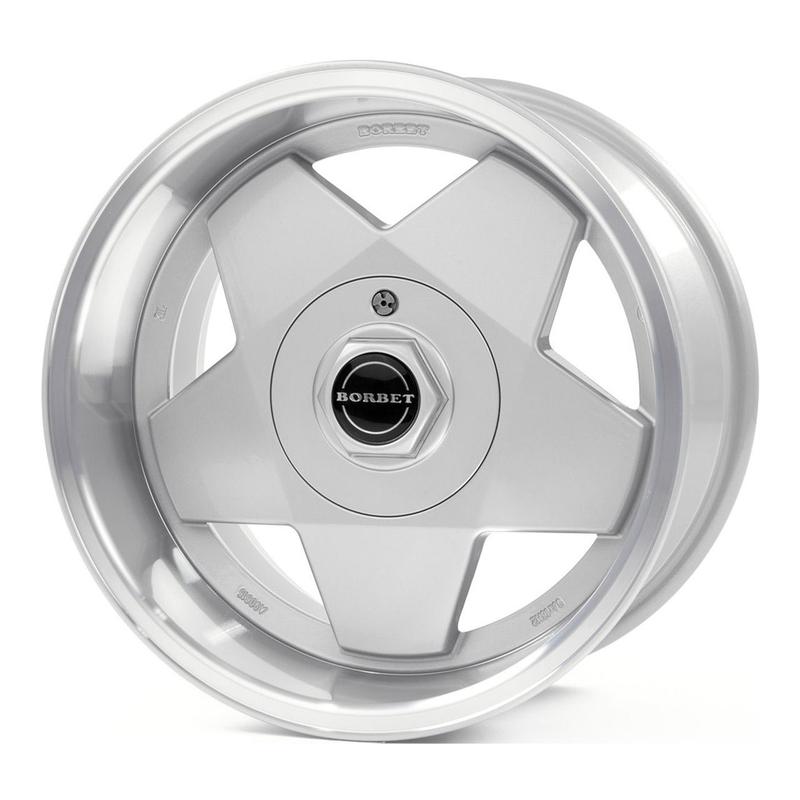 BORBET DESIGN A silber poliert 7.0Jx15 4x100 ET25