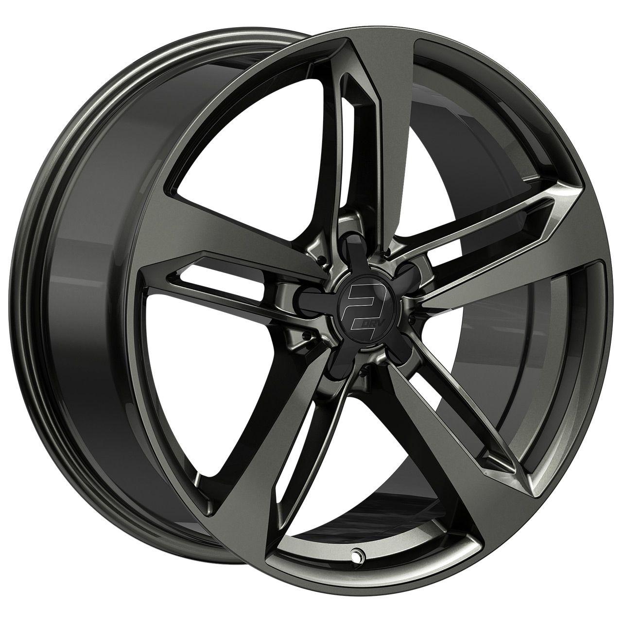 WHEELWORLD-2DRV WH36 dark gunmetal full painted 8.0Jx18 5x112 ET30