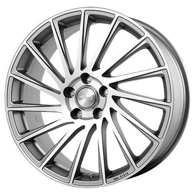 BROCK B39 ferric grau vollpoliert 7.0Jx17 5x100 ET46