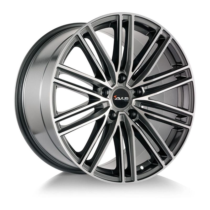 AVUS RACING AC-M08 anthracite polished 11.5Jx21 5x130 ET61
