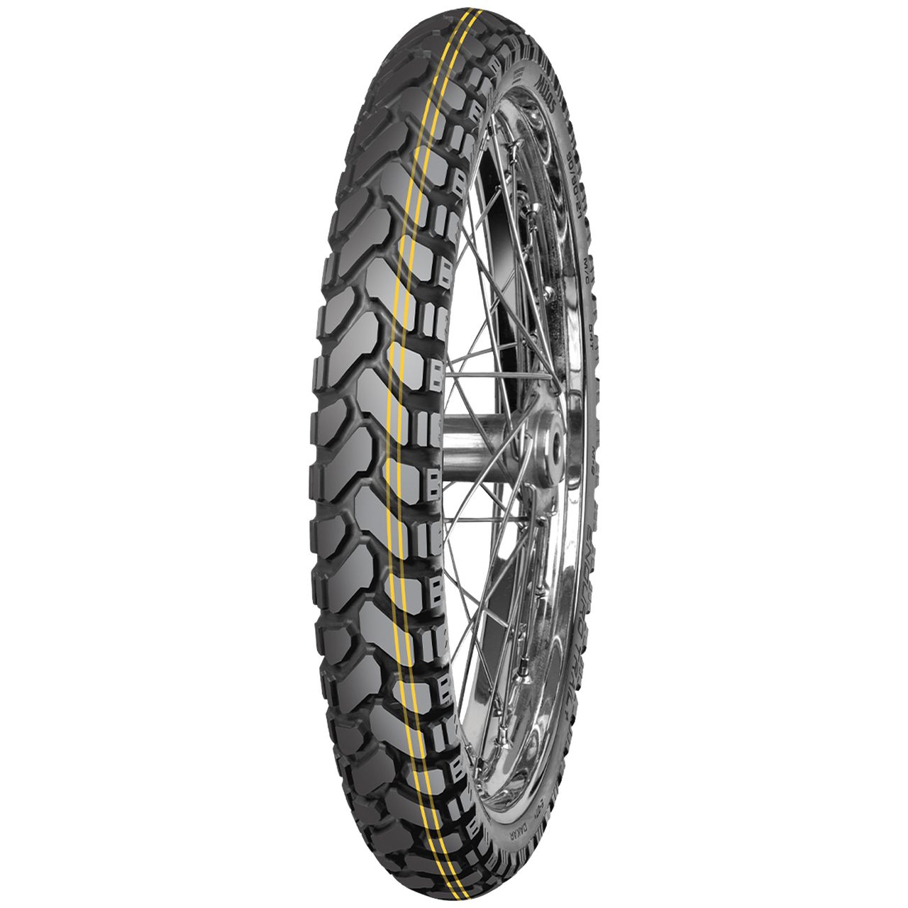 MITAS 90/90 B 21 TL/TT 54H ENDURO TRAIL+ DAKAR (2xYELLOW) M+S (3.00B21) (IND)