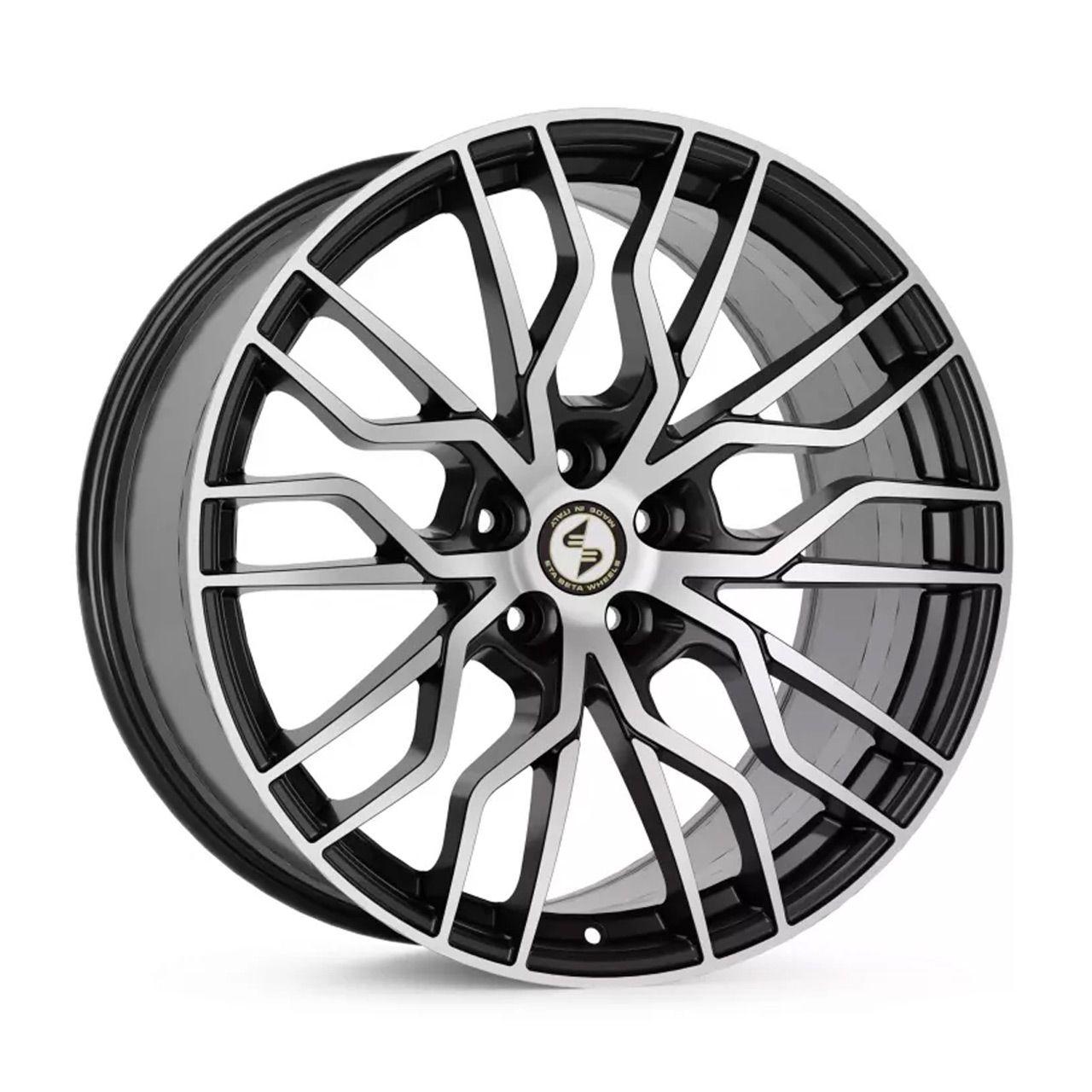 ETABETA MEDUSA-K black shiny full polish 9.5Jx21 5x112 ET42