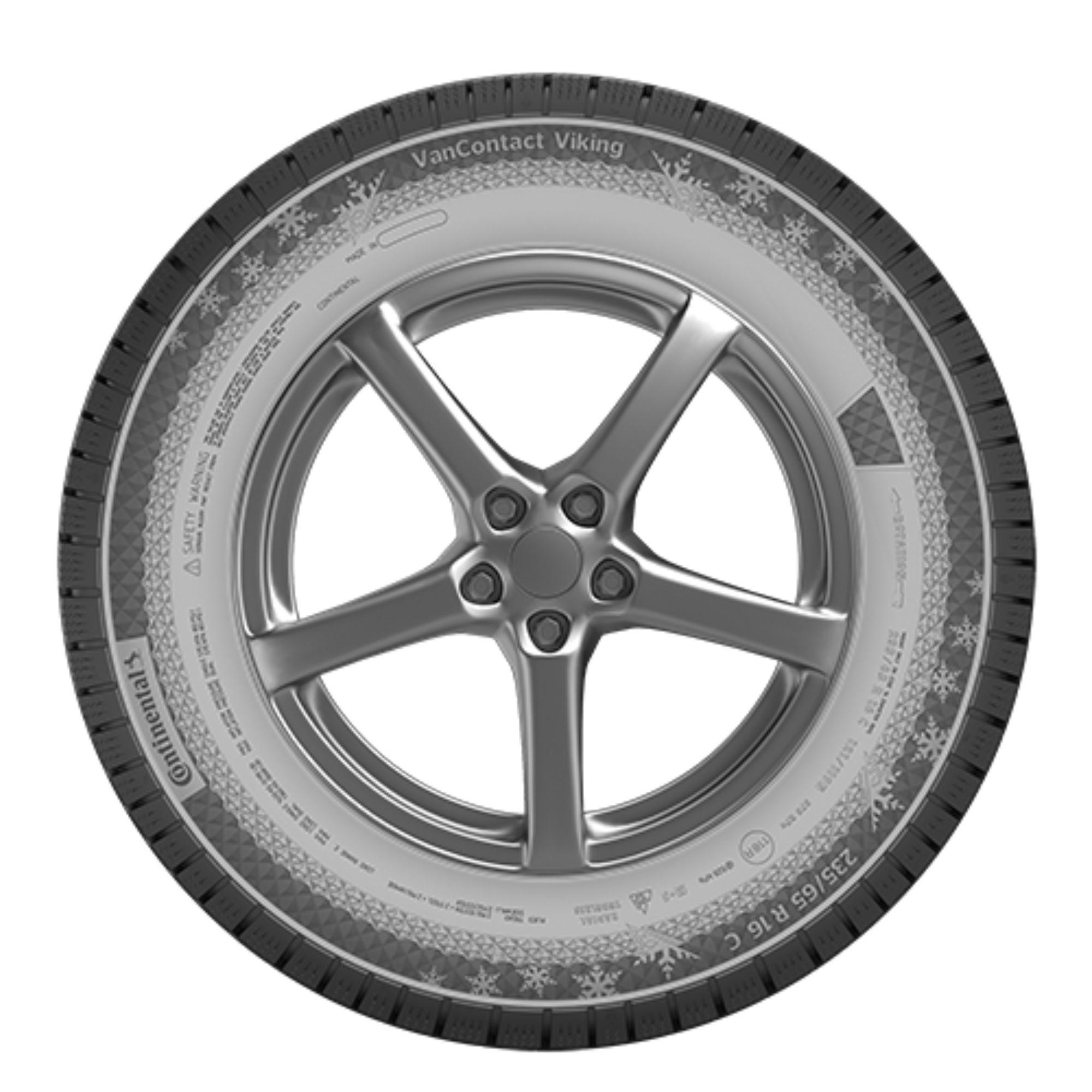 CONTINENTAL VANCONTACT VIKING 225/55R17C 109/107R NORDIC COMPOUND BSW