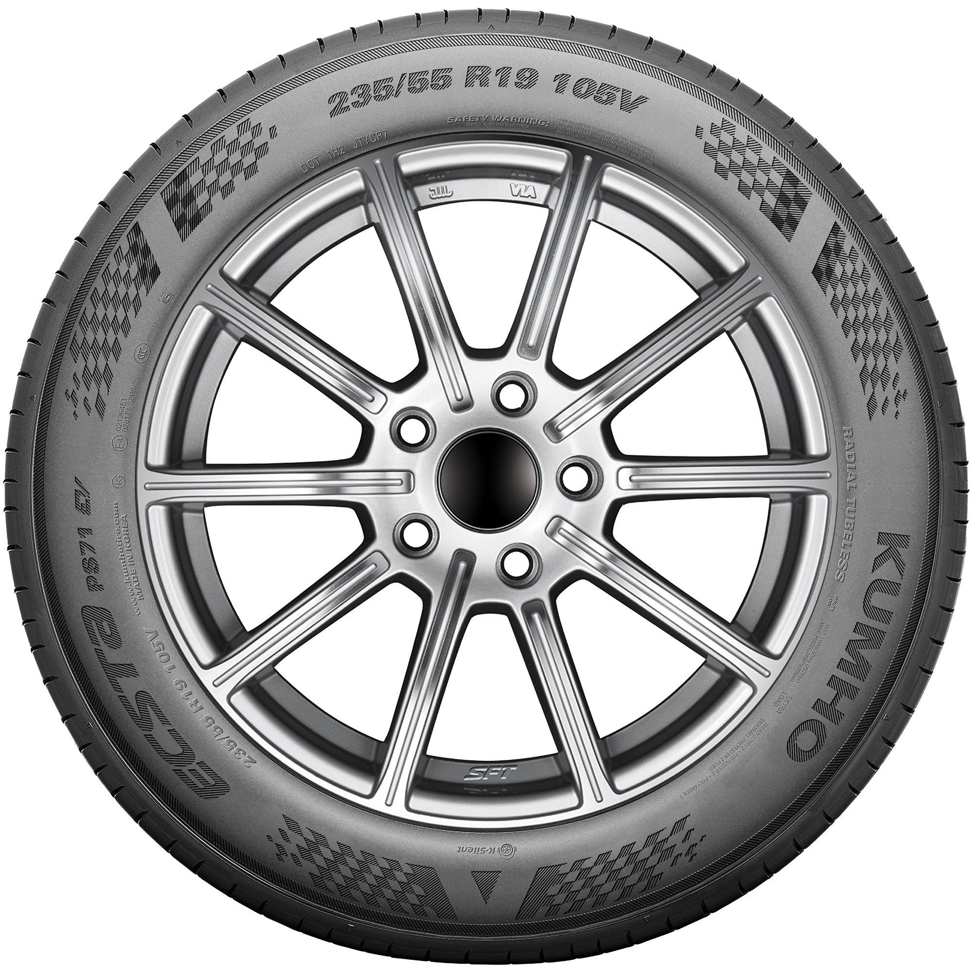 KUMHO ECSTA PS71 SUV EV 235/55R19 105V XL MFS BSW K-SILENT