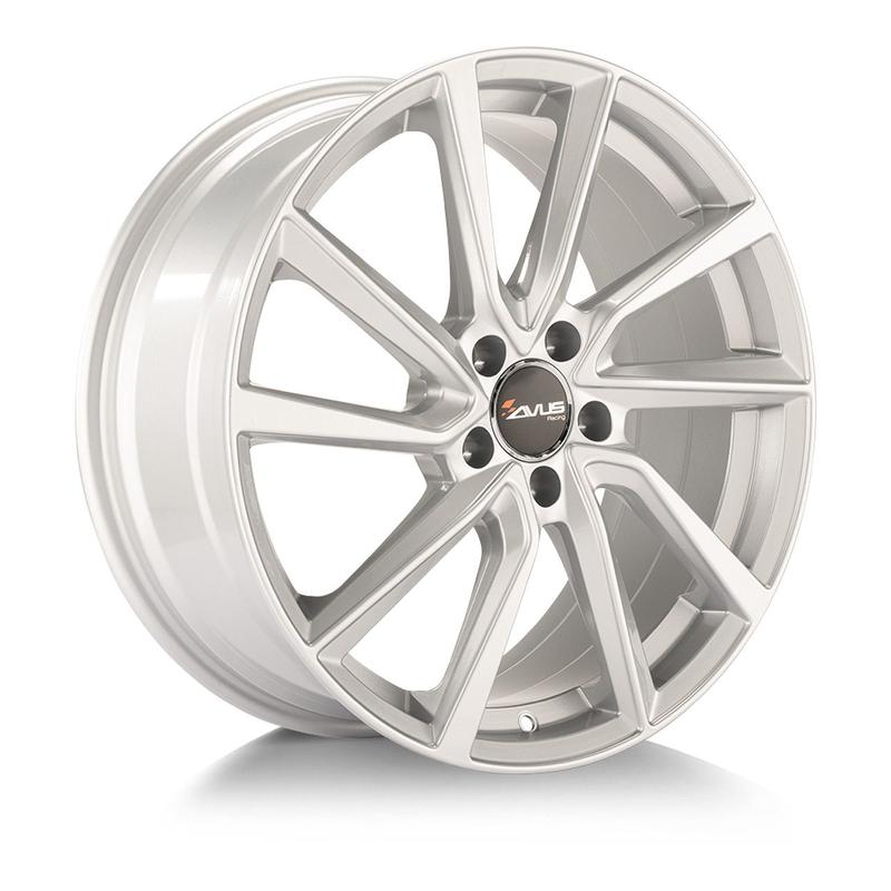 AVUS RACING AC-518 hyper silver 8.0Jx18 5x114 ET48