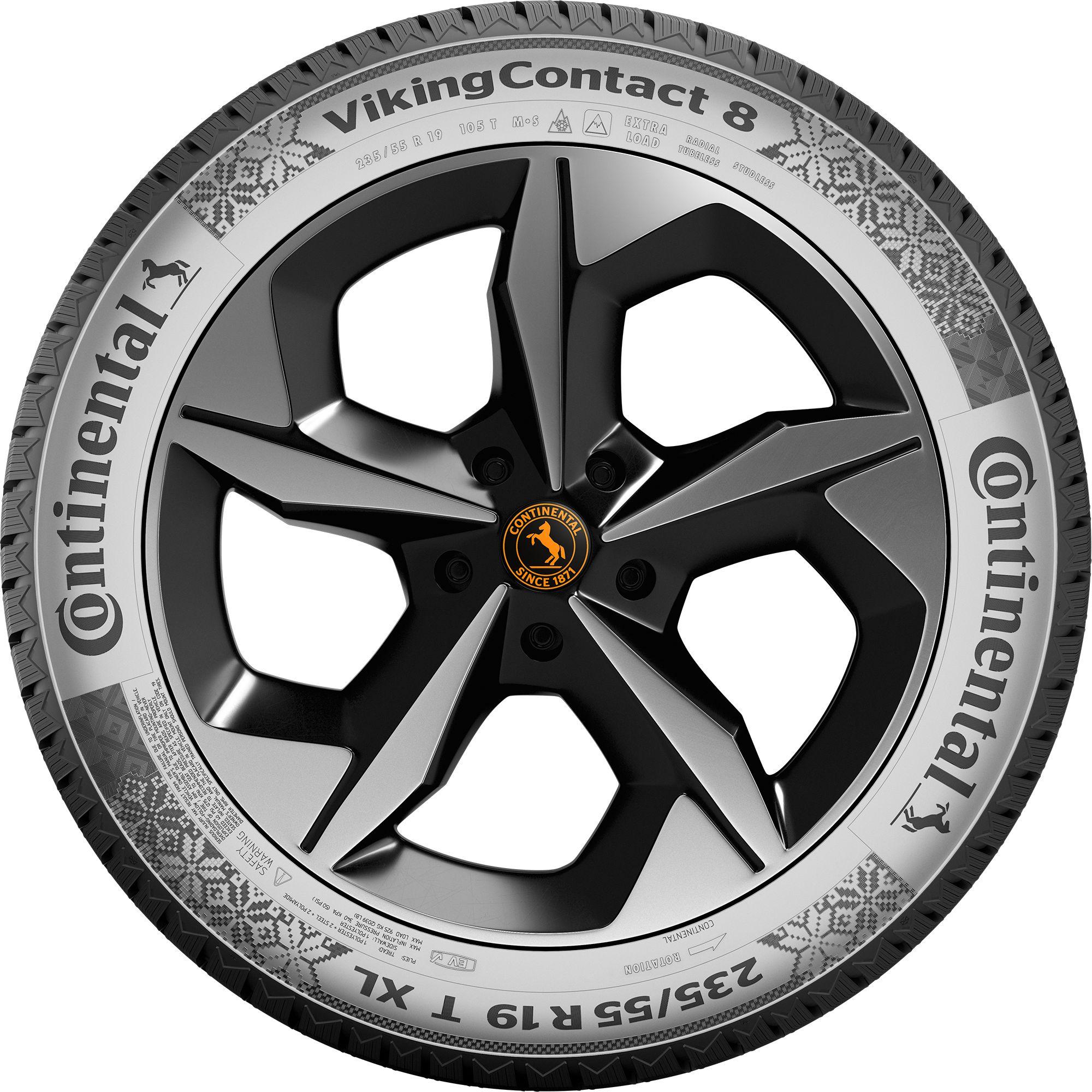 CONTINENTAL VIKINGCONTACT 8 205/60R16 96T XL NORDIC COMPOUND BSW