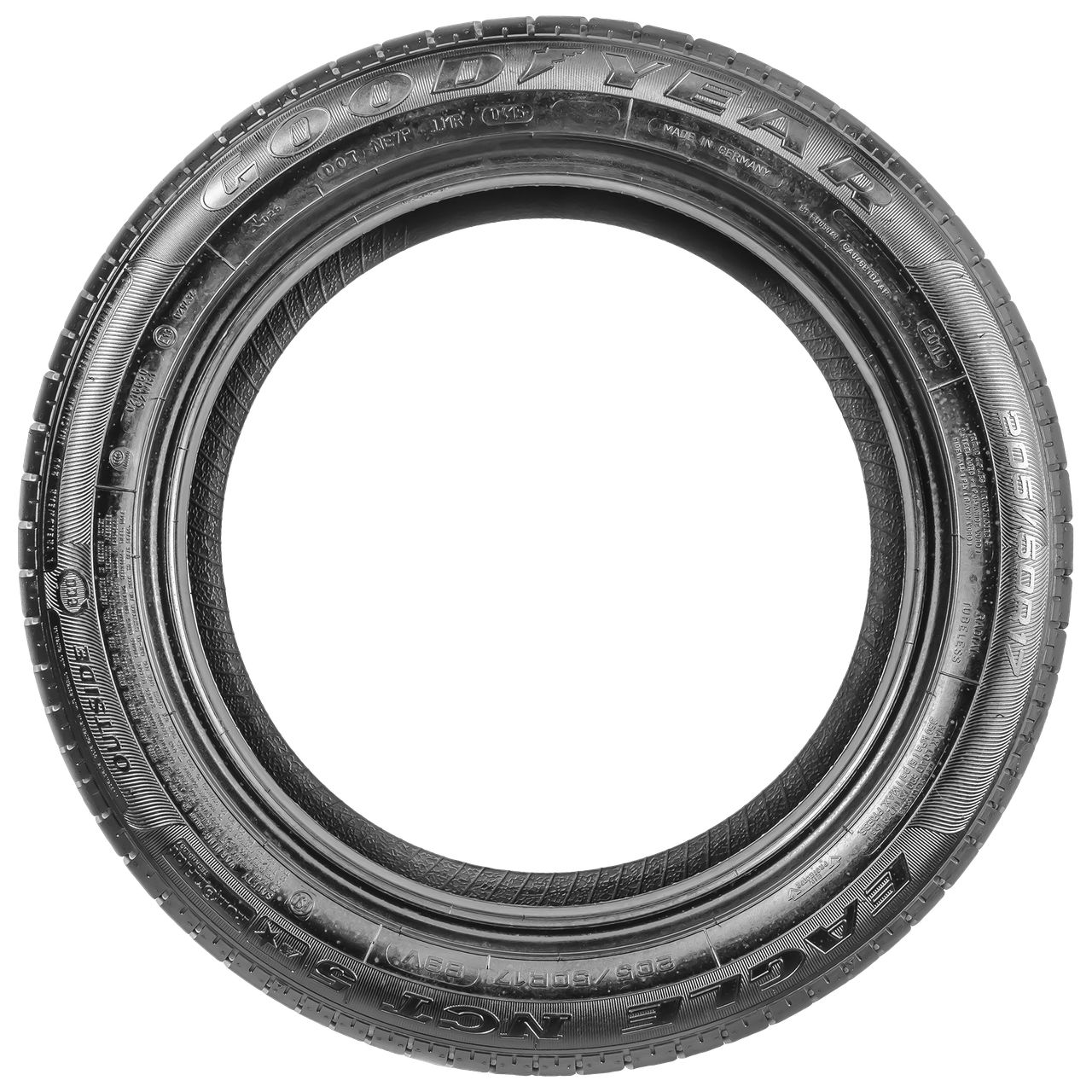 GOODYEAR EAGLE NCT 5 (*) RSC ROF 285/45R21 109W (*) RSC ROF MFS WSW
