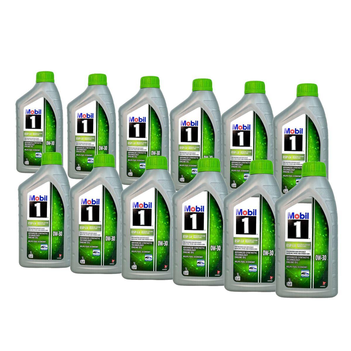 Mobil 1 ESP LV 0W-30 12x1 Liter