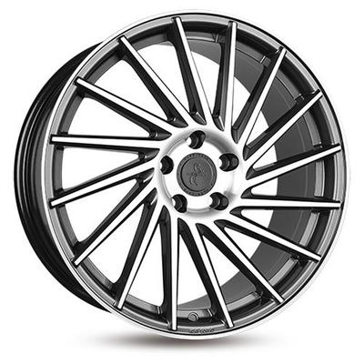 KESKIN WHEELS KT17 HURRICANE palladium front polished 8.5Jx19 5x112 ET45