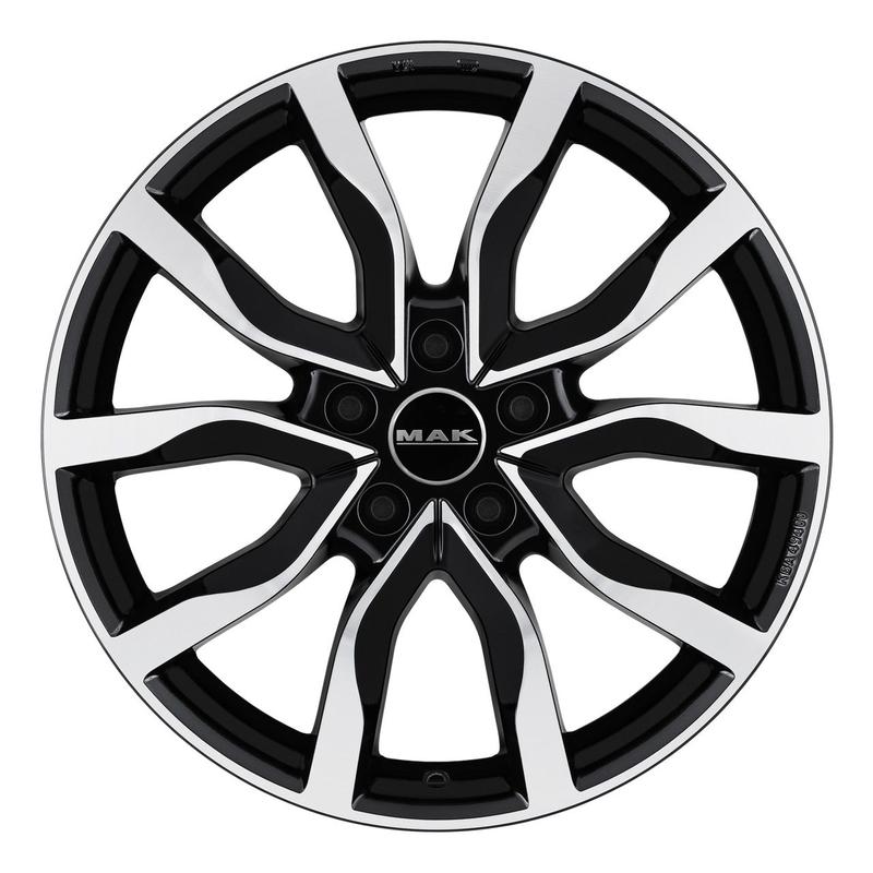 MAK HIGHLANDS black mirror 8.5Jx20 5x120 ET43