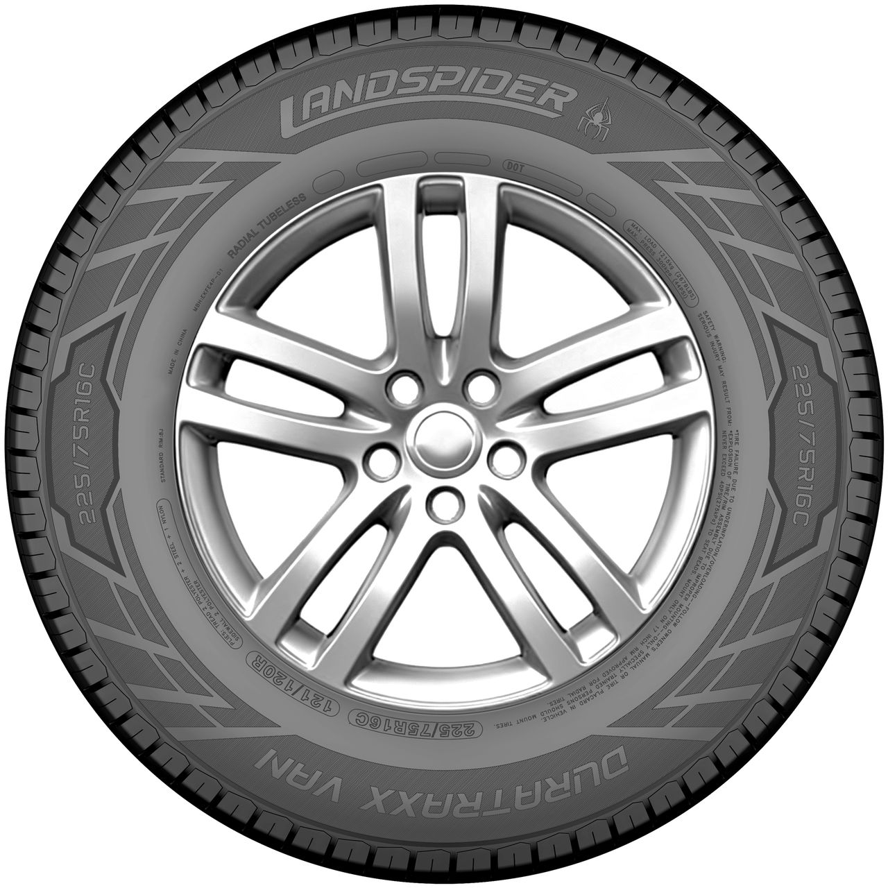 LANDSPIDER DURATRAXX VAN 205/70R15C 106/104S BSW