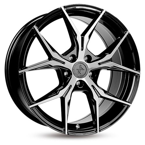 KESKIN WHEELS KT19 ANGEL black front polished 8.0Jx18 5x108 ET45
