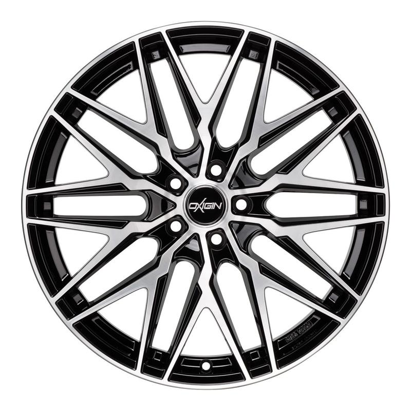 OXIGIN 25OXCROSS black full polish 7.5Jx17 5x114.3 ET45