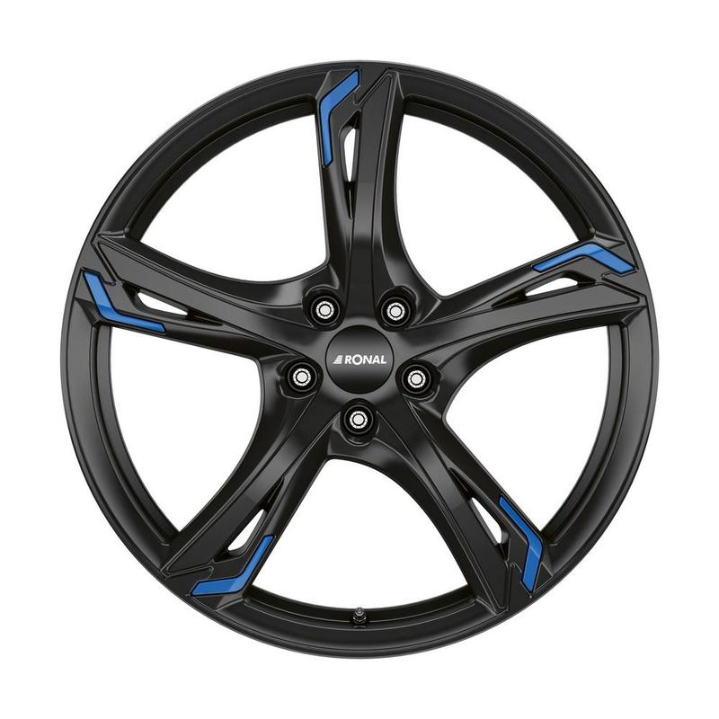RONAL RONAL R62 BLUE jetblack 8.5Jx20 5x112 ET30