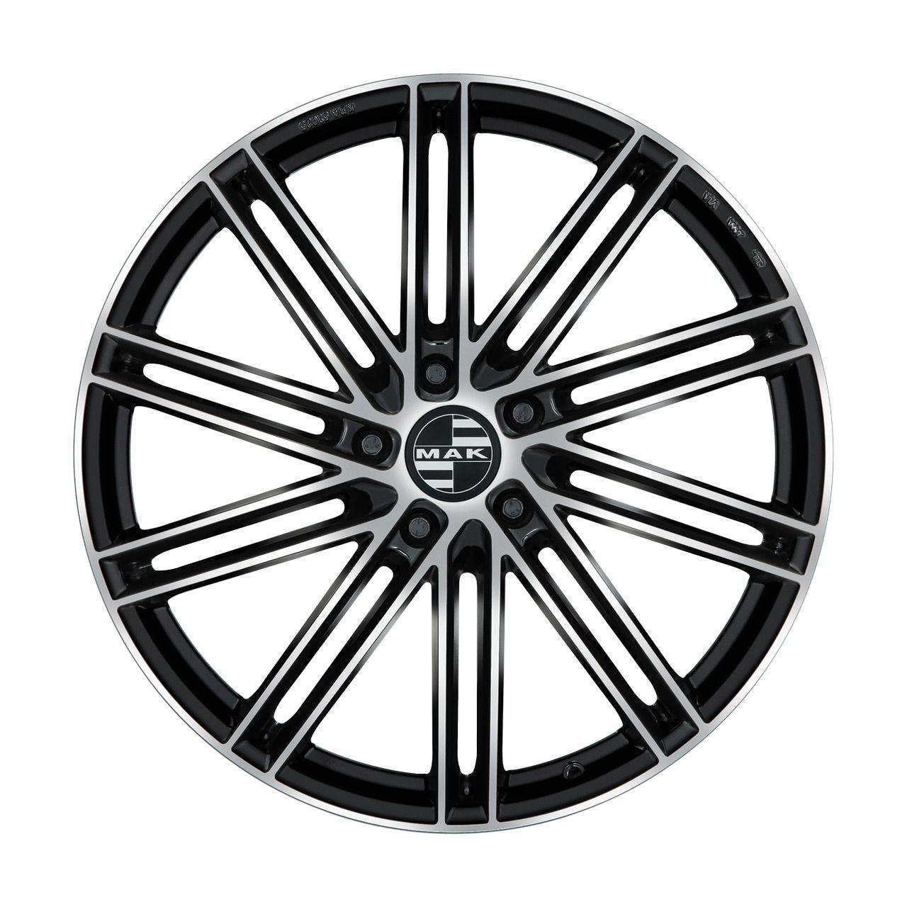 MAK LEIPZIG black mirror 9.5Jx22 5x130 ET68