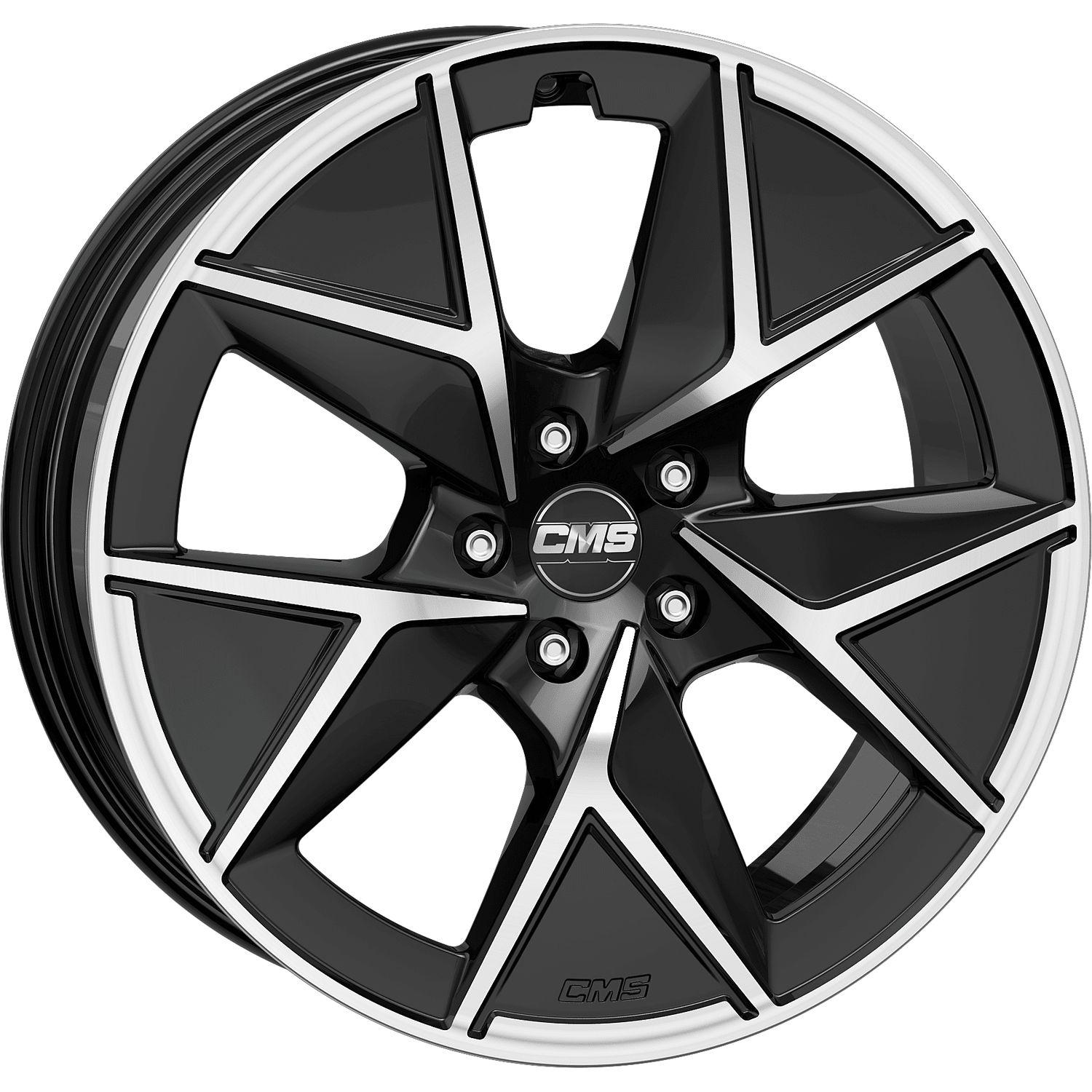 CMS C42 diamond black gloss 8.0Jx19 5x108 ET34