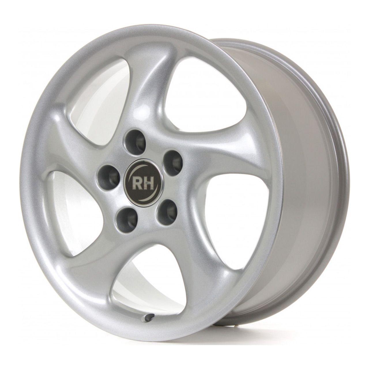 RH AH TURBO silber lackiert 8.5Jx18 5x130 ET46