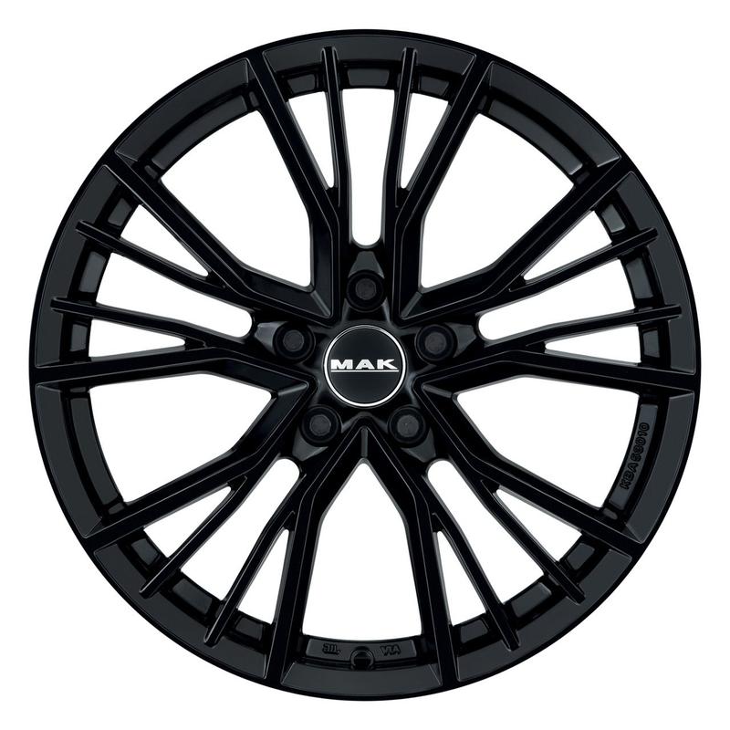 MAK UNION gloss black 8.5Jx19 5x112 ET45