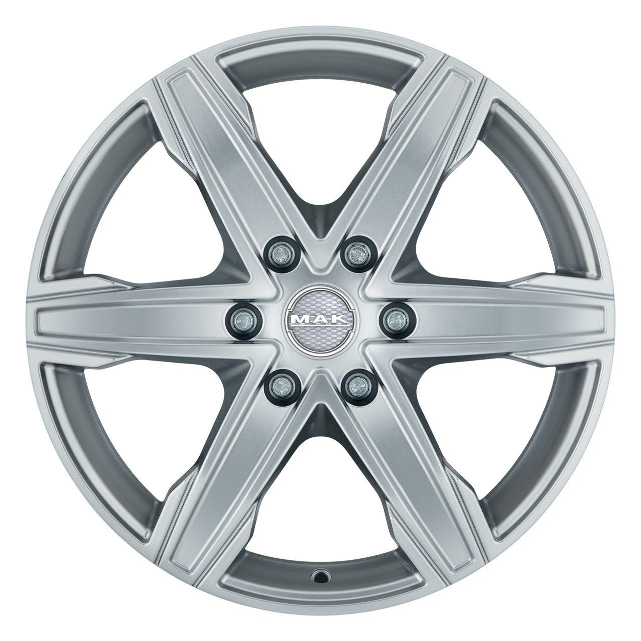 MAK KING 6 silber 9.0Jx20 6x114.3 ET47