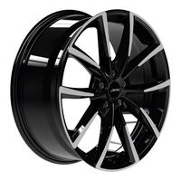 AUTEC TYP AS - ASTANA schwarz poliert 8.0Jx19 5x112 ET45