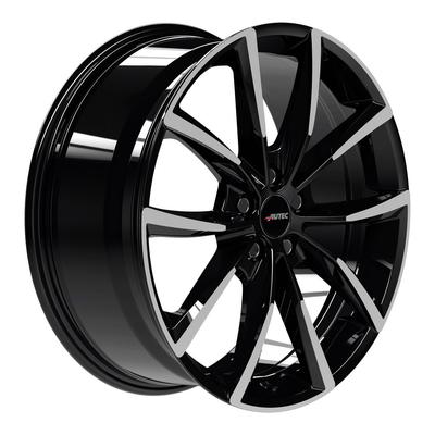 AUTEC TYP AS - ASTANA schwarz poliert 9.0Jx21 5x112 ET22