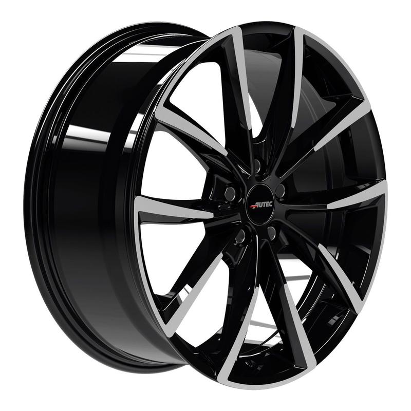 AUTEC TYP AS - ASTANA schwarz poliert 8.0Jx19 5x112 ET45