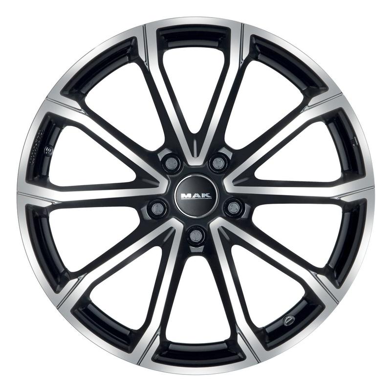 MAK DAVINCI black mirror 6.5Jx16 5x114.3 ET50