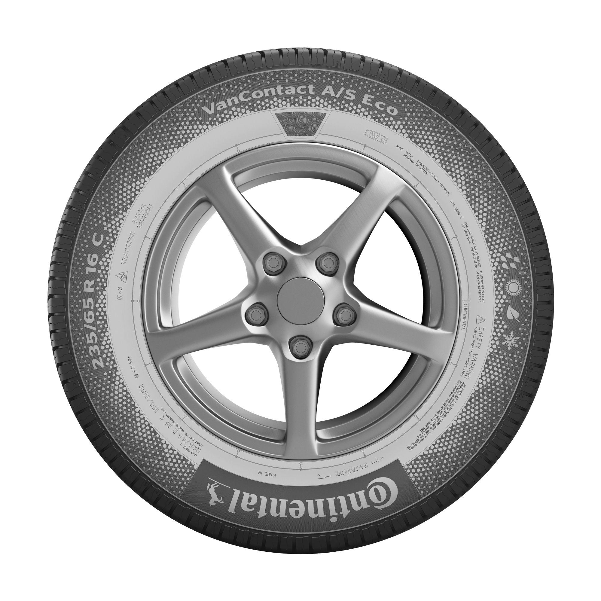 CONTINENTAL VANCONTACT A/S ECO (R) (EVc) 205/75R16C 110T (R) (EVc) BSW