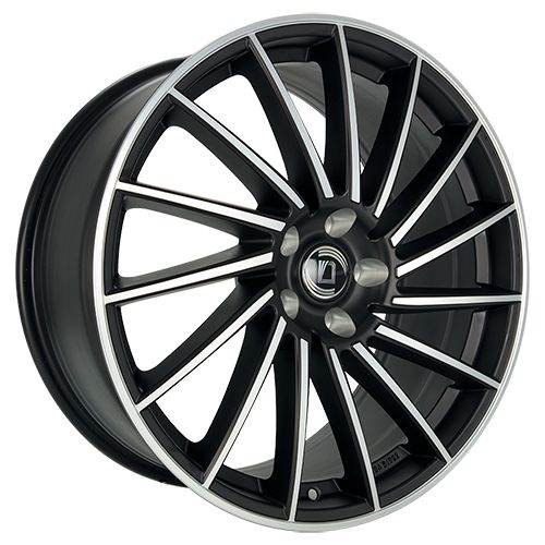 DIEWE BRIOSA Nero machined 8.0Jx18 5x114.3 ET50