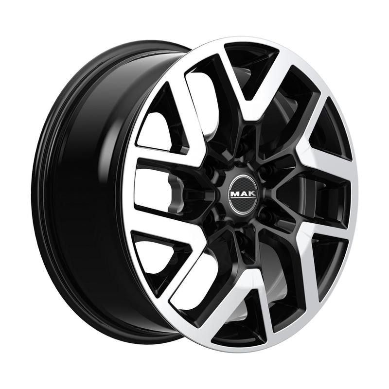 MAK GRAVEL black mirror 8.0Jx18 6x139.7 ET50