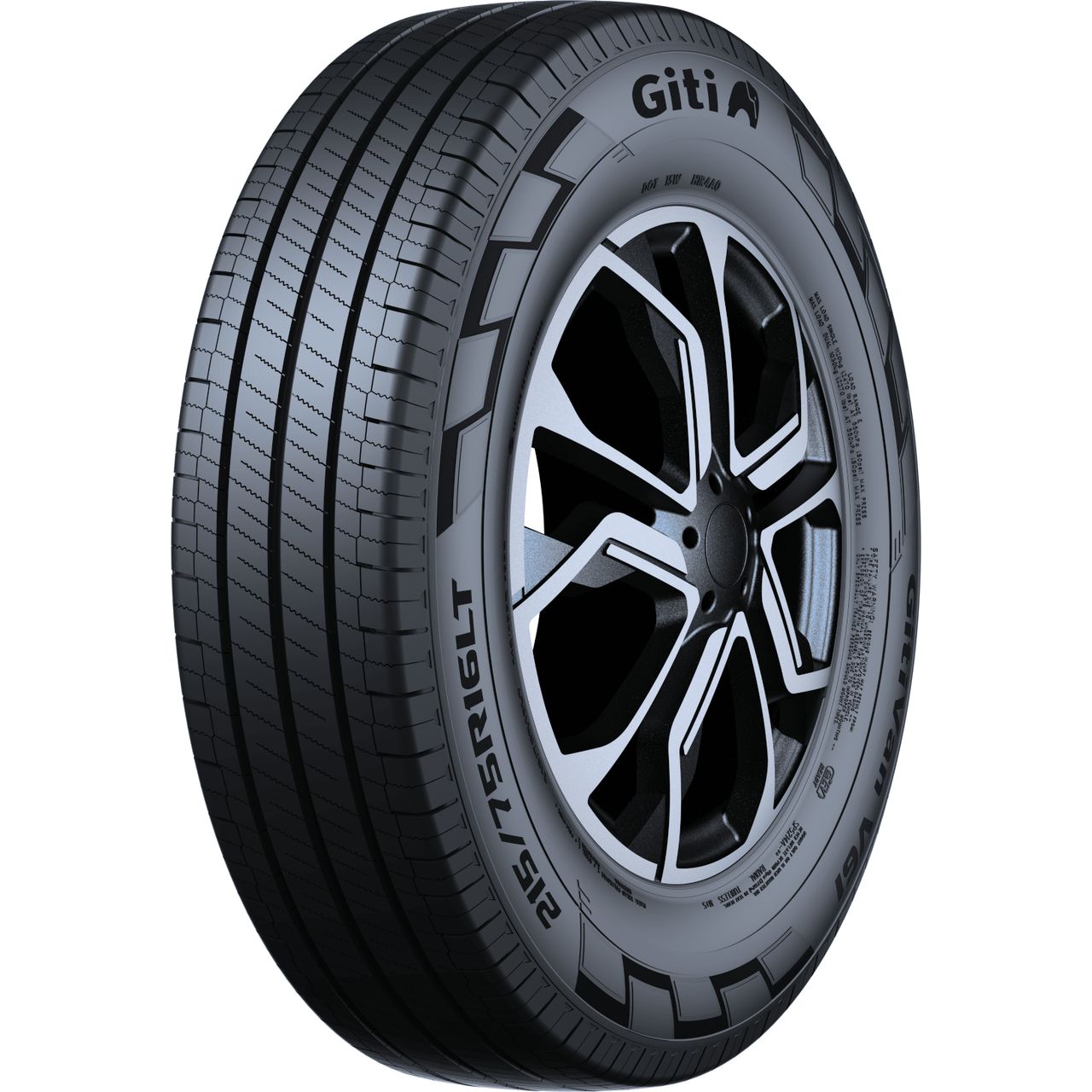 GITI GITIVAN V61 215/75R16C 112/109R MFS BSW