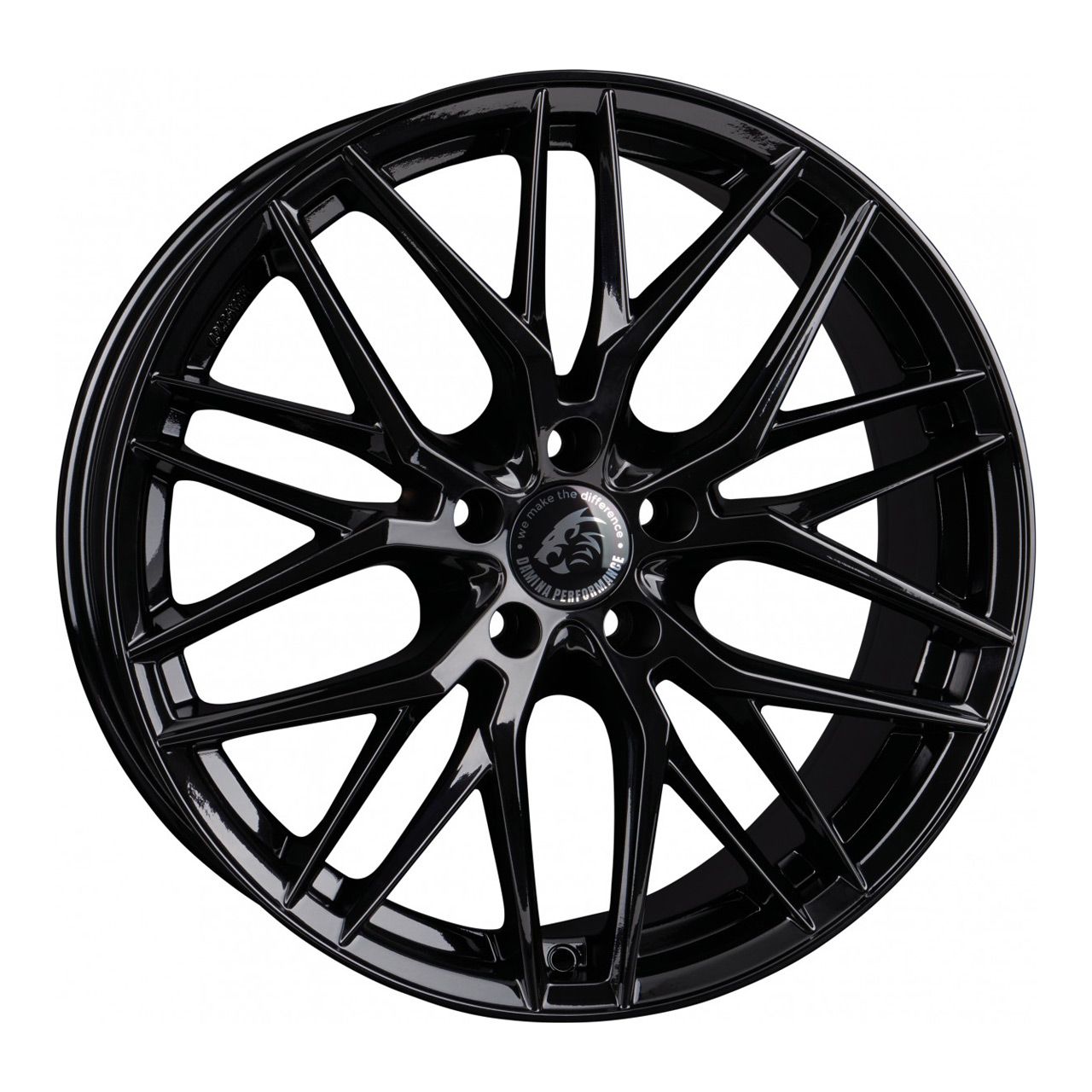 DAMINA PERFORMANCE DM08 black painted 8.5Jx20 5x112 ET45