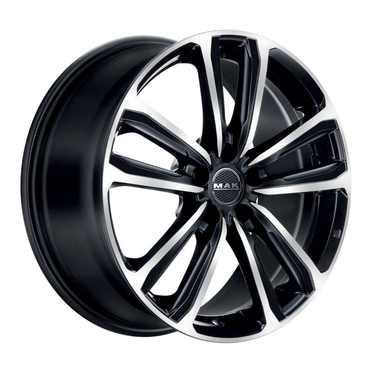 MAK MAGMA schwarz spiegelpoliert 7.0Jx17 5x100 ET46