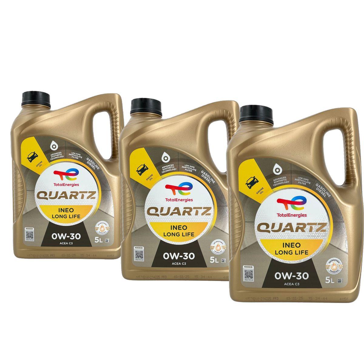 Total Quartz Ineo Long Life 0W-30 3x5 Liter