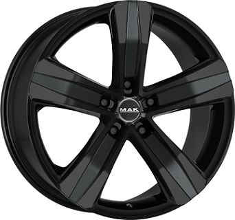 MAK STONE 5 glanz schwarz 7.5Jx18 5x108 ET45