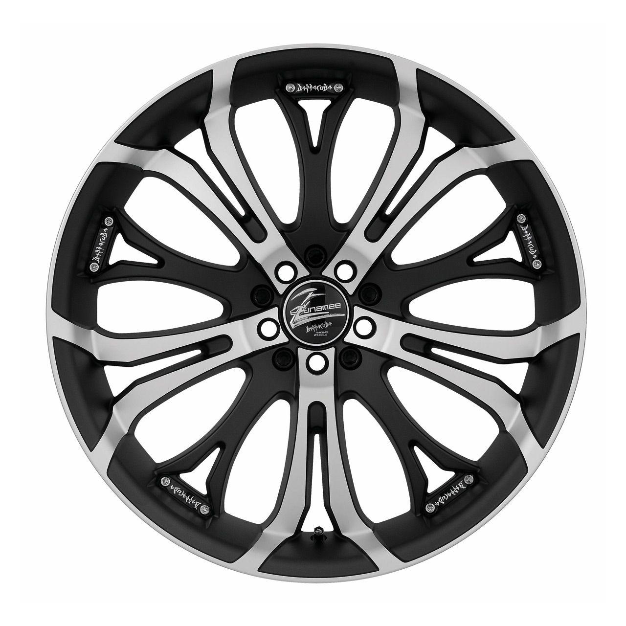 BARRACUDA TZUNAMEE Mattblack-Polished 8.0Jx18 4x100+108 ET38