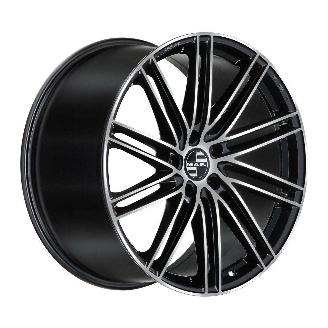 MAK LEIPZIG black mirror 9.5Jx22 5x130 ET68