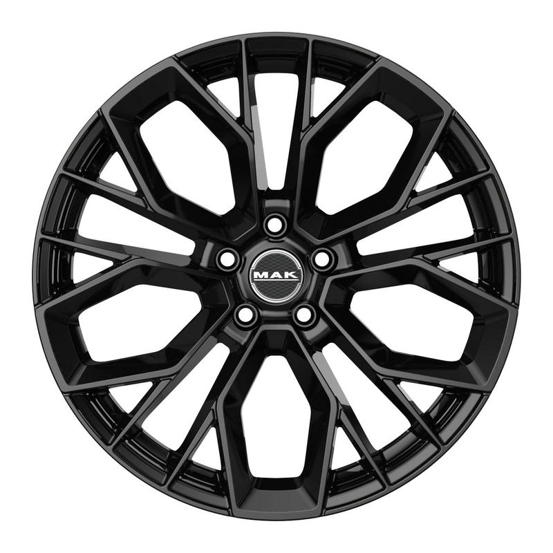 MAK STILO gloss black 8.5Jx21 5x112 ET45