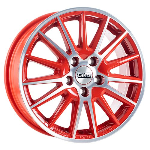 CMS C23-DRG diamond red gloss 6.5Jx16 4x100 ET37