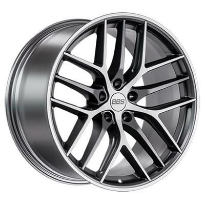 BBS CC-R graphit diamantgedreht matt 9.5Jx19 5x112 ET46