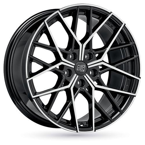 MSW (OZ) MSW 74 gloss black full polished 8.0Jx19 5x108 ET45
