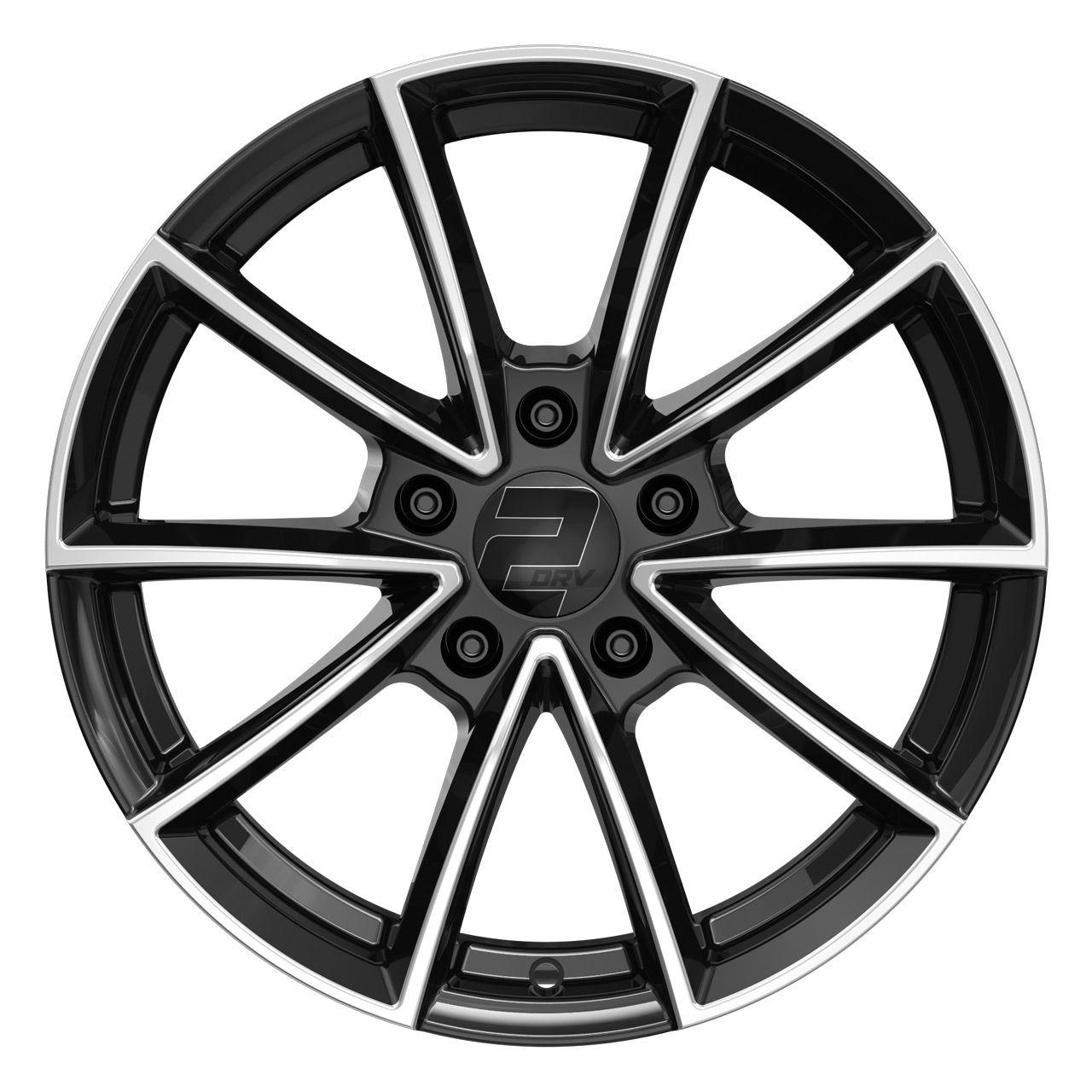 WHEELWORLD-2DRV WH28 schwarz hochglanzpoliert 8.0Jx18 5x112 ET35