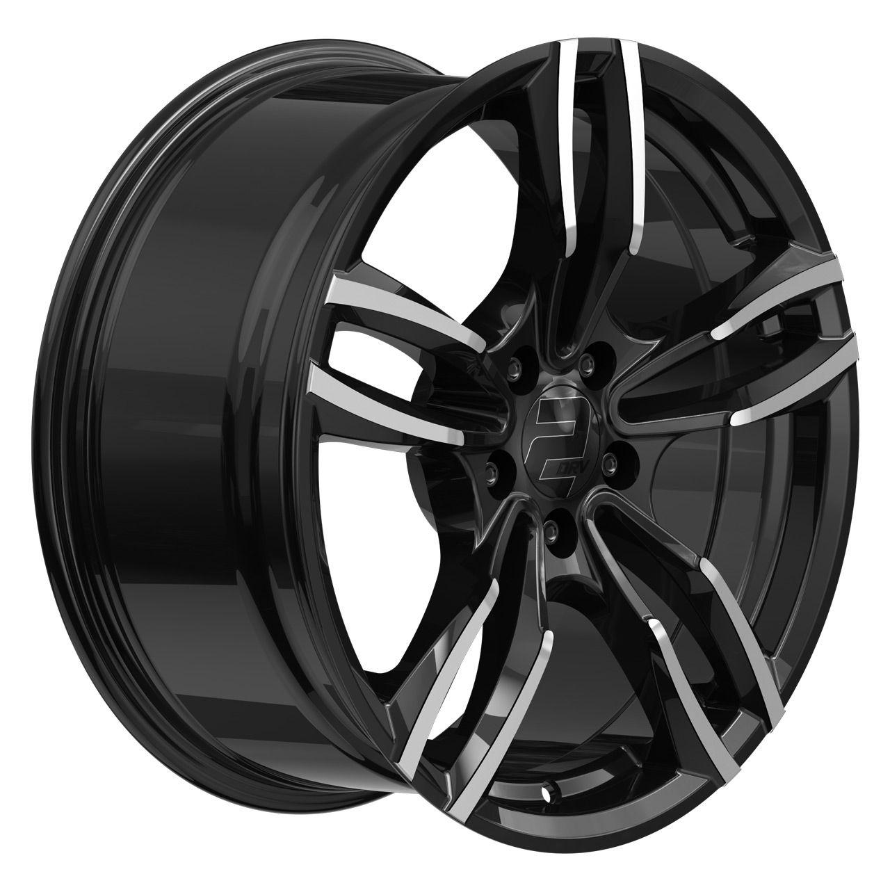 WHEELWORLD-2DRV WH29 black full machined 8.5Jx18 5x120 ET35